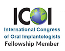 International Congress of Oral Implantologists Fellowship Member logo