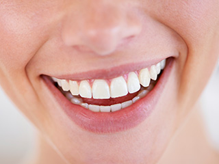 Closeup of health smile